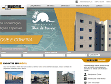 Tablet Screenshot of guama.com.br